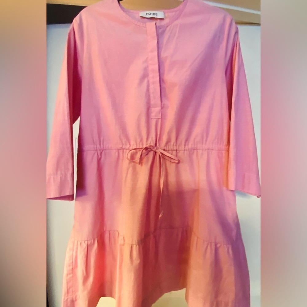 DO-BE Casual pink charming dress - Picture 2 of 5